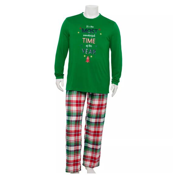 Most Wonderful Time of The Year Matching PJ's Jamies for Families Med, 2X Xmas - Picture 6 of 12
